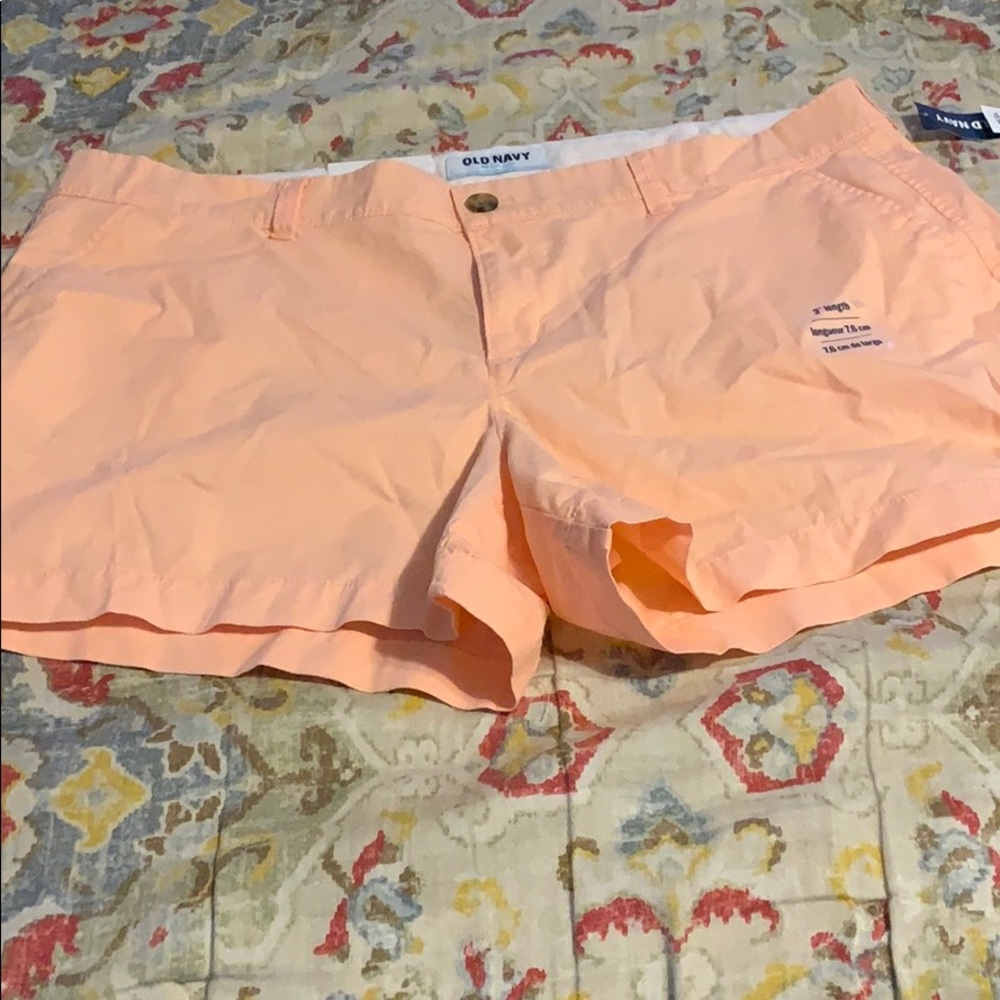 Peach shorts